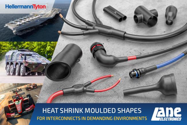Hellermann Tyton heat shrink boots and tubing, like Raychem 202K, 222K, 222D