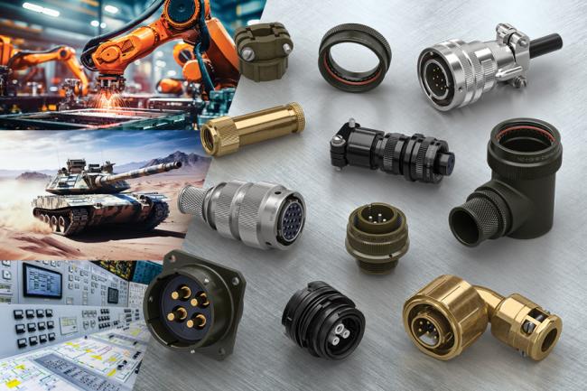 Weald Electronics UK manufactured MIL-38999/26482 connectors and M85049 backshells