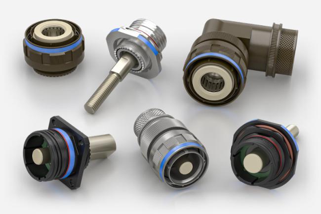 D38999 High Power High Current Circular Connectors Electric Cars