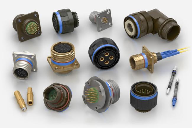 Souriau 8D D38999 Series III circular connectors